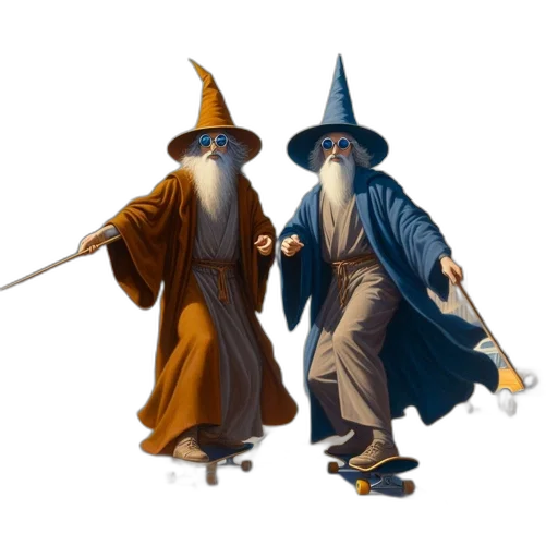 staff, hat, concept art, fantasy art transparent PNG cut-out