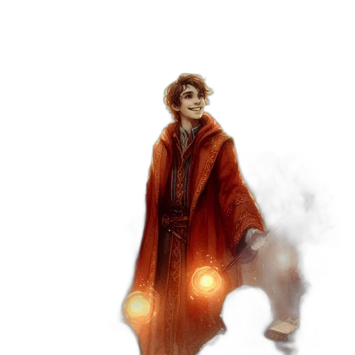 staff, concept art, fantasy art, comic book art transparent PNG cut-out