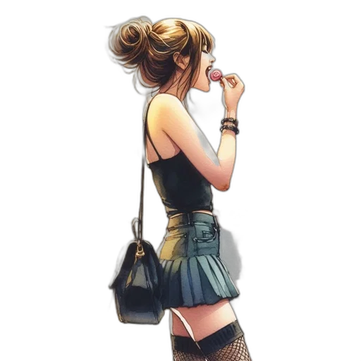 dress, staff, jewelry, mask transparent PNG cut-out