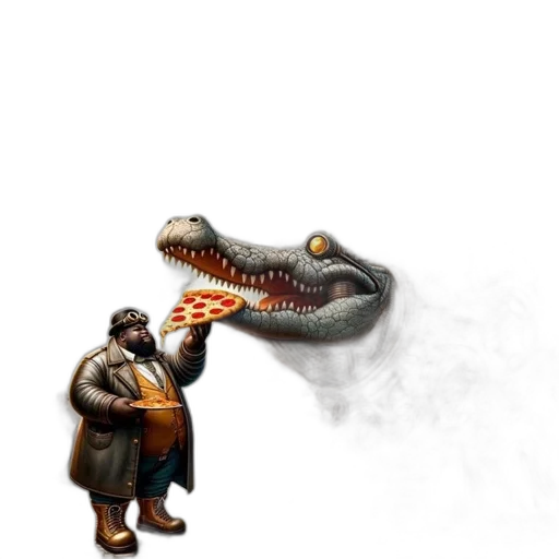 dragon, creature, food, weapon transparent PNG cut-out