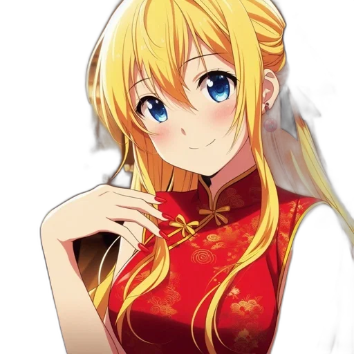 dragon, dress, staff, crown transparent PNG cut-out