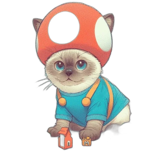 staff, hat, animal, concept art transparent PNG cut-out