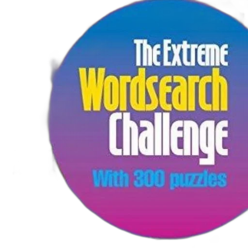 extreme, wordsearch, challenge, book transparent PNG cut-out
