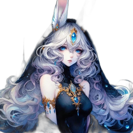 crown, dress, staff, dragon transparent PNG cut-out