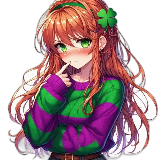 face, flower, staff, creature transparent PNG cut-out