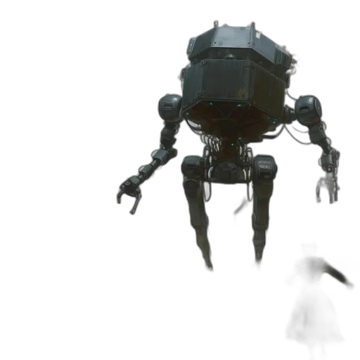 robot, creature, weapon, dragon transparent PNG cut-out