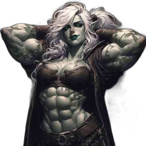 comic book art, fantasy art, concept art, photorealistic transparent PNG cut-out