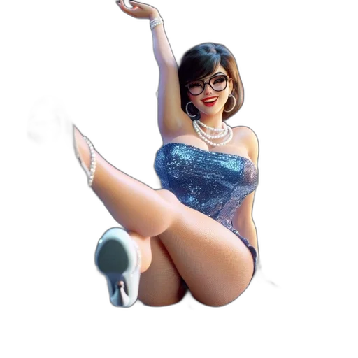 dress, concept art, 3d render, photorealistic transparent PNG cut-out