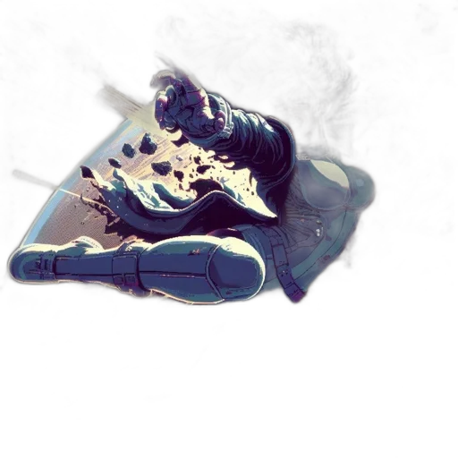 shoes, weapon, robot, dragon transparent PNG cut-out
