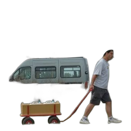 staff, robot, car, animal transparent PNG cut-out