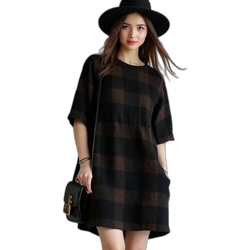 dress, hat, monochrome, dark transparent PNG cut-out