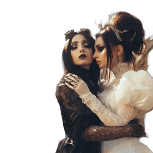 concept art, photorealistic, watercolor, dark transparent PNG cut-out