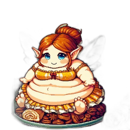 dress, staff, jewelry, food transparent PNG cut-out