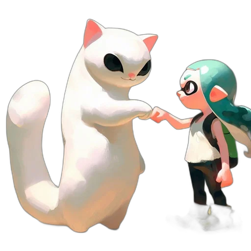 creature, animal, staff, concept art transparent PNG cut-out