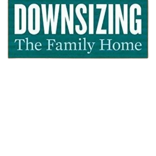 infographic, titled, downsizing, family transparent PNG cut-out