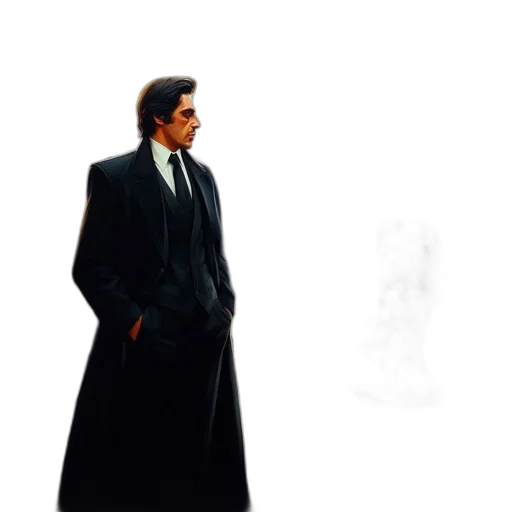 jacket, staff, concept art, pixel art transparent PNG cut-out