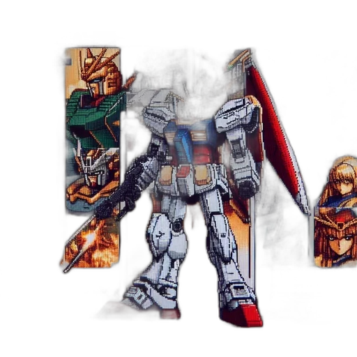 robot, weapon, concept art, fantasy art transparent PNG cut-out
