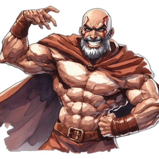 comic book art, concept art, fantasy art, anime transparent PNG cut-out
