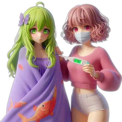 mask, vaporwave, 3d render, concept art transparent PNG cut-out