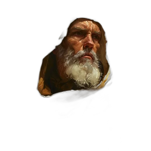 face, mask, staff, creature transparent PNG cut-out