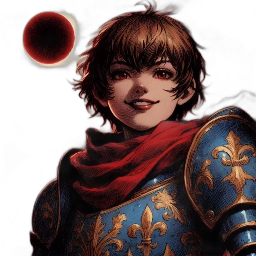face, fantasy art, comic book art, concept art transparent PNG cut-out