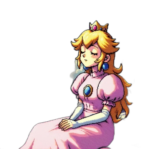 dress, crown, staff, jewelry transparent PNG cut-out