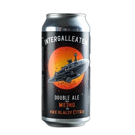 bottle, can, beer, label transparent PNG cut-out