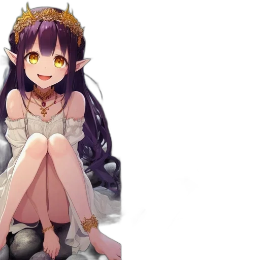crown, dress, dragon, creature transparent PNG cut-out