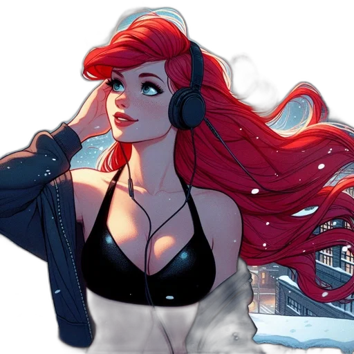 comic book art, concept art, cartoon, cyberpunk transparent PNG cut-out