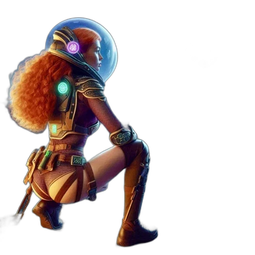 robot, staff, weapon, concept art transparent PNG cut-out