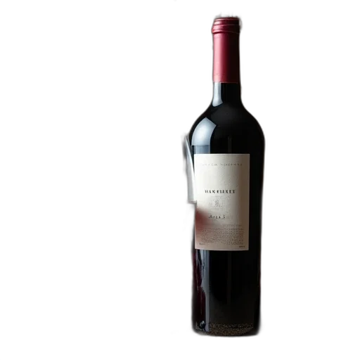 bottle, 3d render, front, cover transparent PNG cut-out