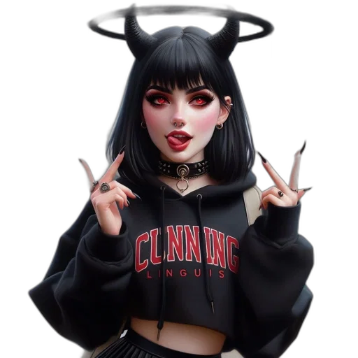 jacket, creature, fantasy art, anime transparent PNG cut-out