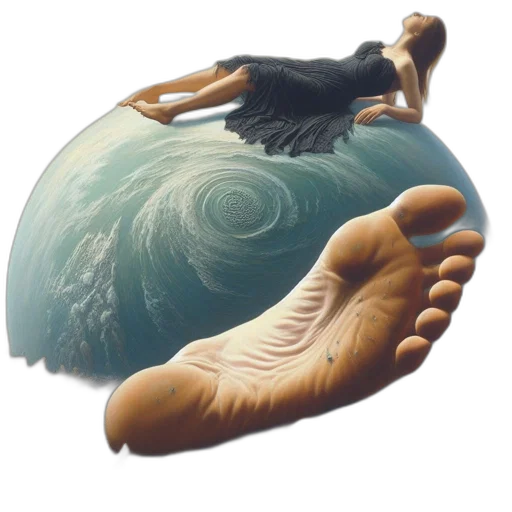shoes, creature, concept art, fantasy art transparent PNG cut-out