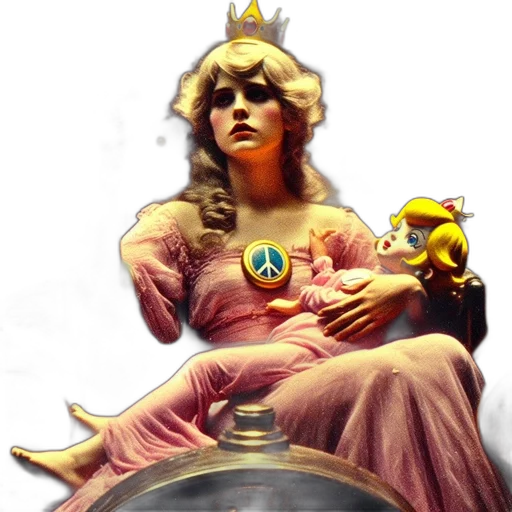 crown, jewelry, staff, sword transparent PNG cut-out