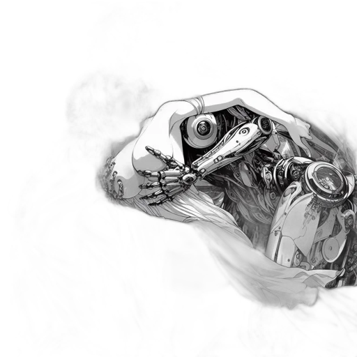 dragon, robot, mask, creature transparent PNG cut-out