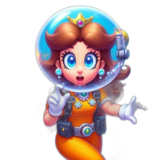staff, crown, dress, robot transparent PNG cut-out