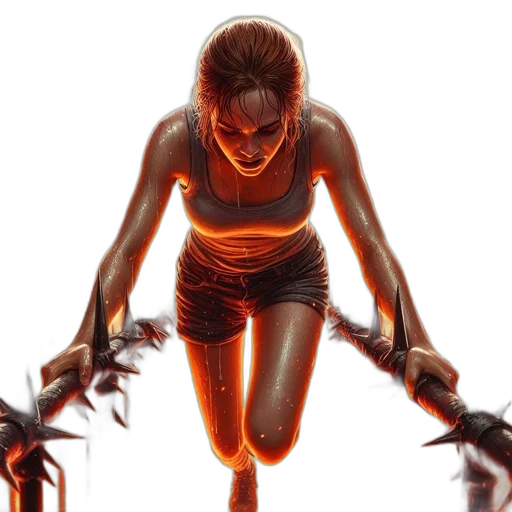 concept art, cyberpunk, comic book art, 3d render transparent PNG cut-out