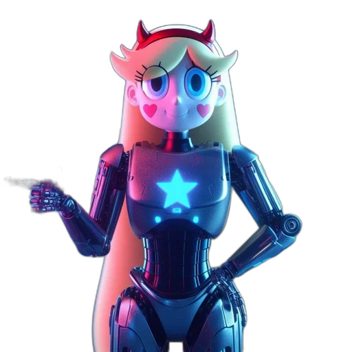 robot, staff, weapon, mask transparent PNG cut-out