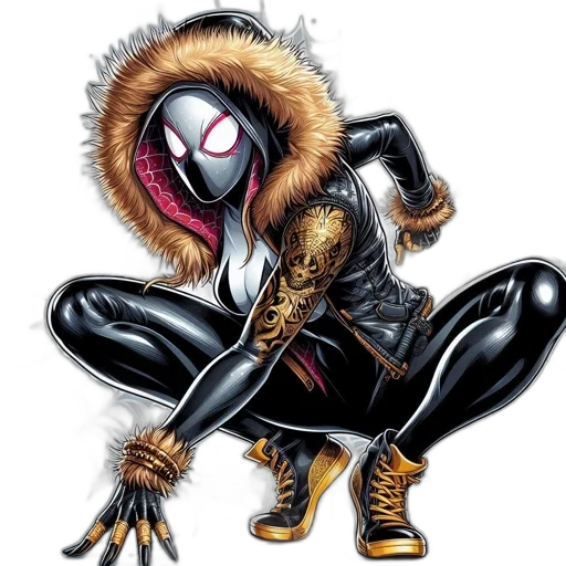 jacket, mask, animal, concept art transparent PNG cut-out