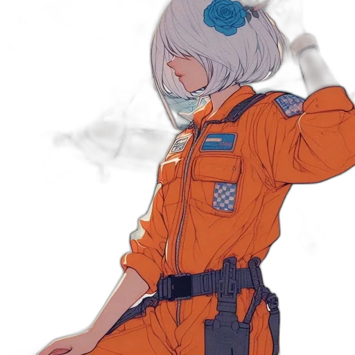 staff, dress, jacket, robot transparent PNG cut-out