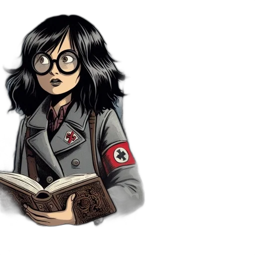 jacket, comic book art, concept art, cartoon transparent PNG cut-out