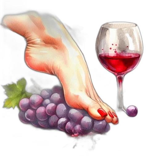 shoes, food, photorealistic, oil painting transparent PNG cut-out