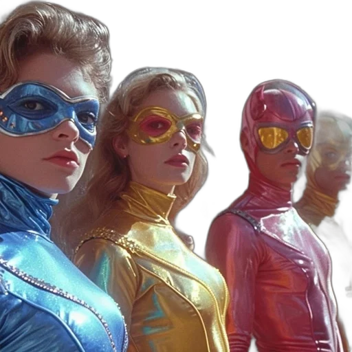 comic book art, concept art, group, individuals transparent PNG cut-out
