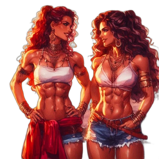 comic book art, concept art, fantasy art, photorealistic transparent PNG cut-out