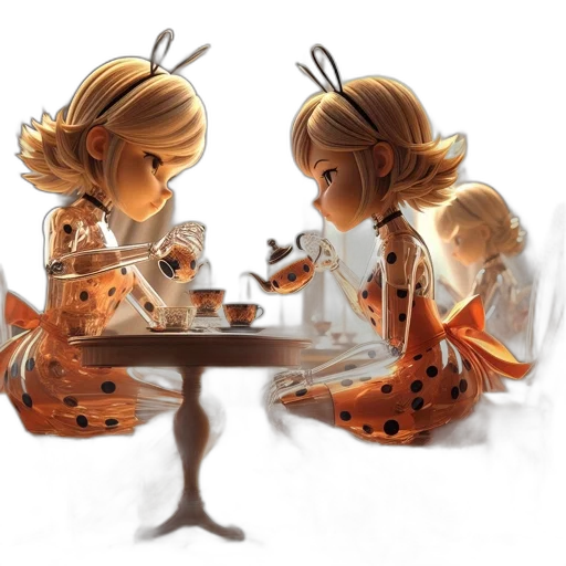 concept art, fantasy art, watercolor, 3d render transparent PNG cut-out