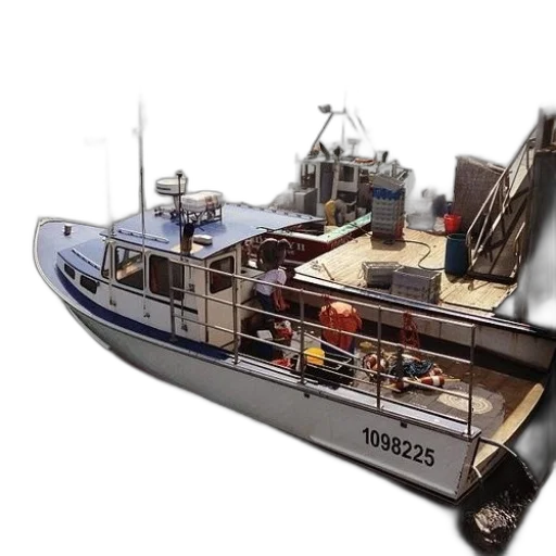 3d render, photorealistic, concept art, boat transparent PNG cut-out