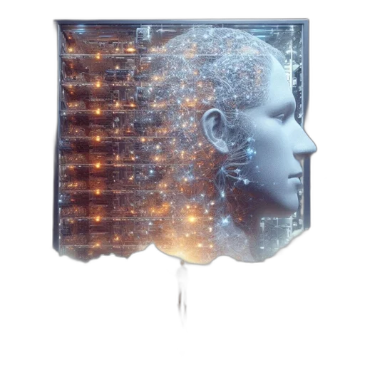 robot, mask, crown, face transparent PNG cut-out