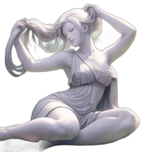 dress, concept art, fantasy art, 3d render transparent PNG cut-out