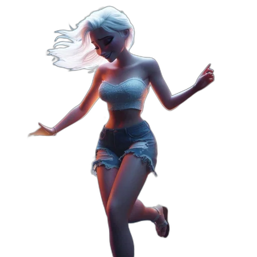 dress, creature, robot, concept art transparent PNG cut-out