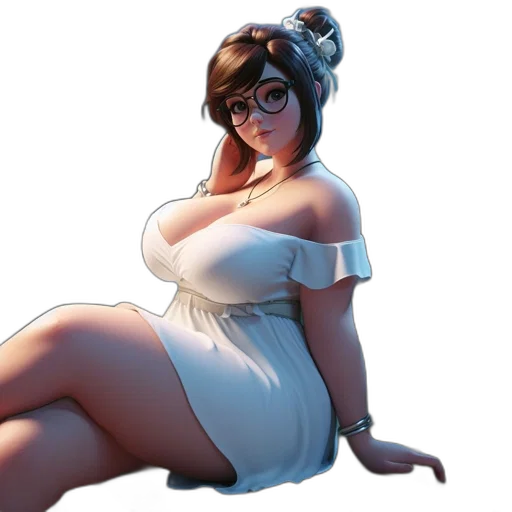 dress, staff, robot, concept art transparent PNG cut-out